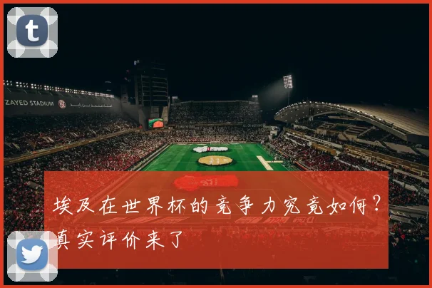 埃及在世界杯的竞争力究竟如何？真实评价来了